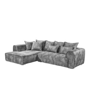 MID.YOU ROHOVÁ SEDAČKA, textil, sivá vyobraziť