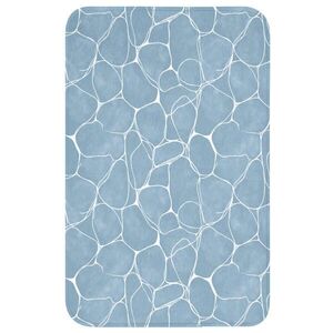 OnlyWow PREDLOŽKA PRED WC Organic - vzor - modrá 50x80 cm vyobraziť
