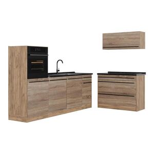 Vicco KUCHYNSKÝ KÚT R-Line, Sonoma/Dub Goldkraft, 220 cm bez pracovnej dosky vyobraziť