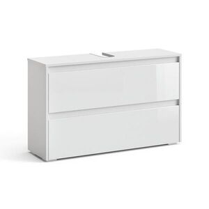 Vicco SPODNÁ SKRINKA POD UMÝVADLO Majest, biely/Biely vysoký lesk, 100.1 x 62 cm s 2 zásuvkami vyobraziť