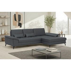 Sit & More ROHOVÁ SEDAČKA, textil, koža, čierna vyobraziť