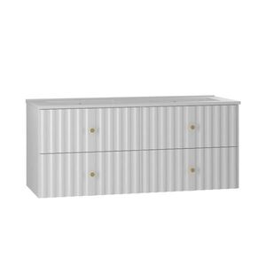 Petits-meubles DVOJITÉ UMÝVADLO 120cm Izae Biela vyobraziť