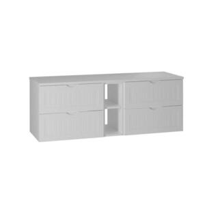 Petits-meubles SPODNÁ UMÝVADLOVÁ SKRINKA 140.6cm Soline Biela vyobraziť