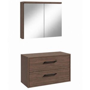 Badplaats SET KÚPEĽŇOVÉHO NÁBYTKU Florence 2-dielny hnedý orech - 80 x 46 x 46 cm vyobraziť