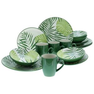 Creatable KOMBINOVANÝ SERVIS TROPICANA GRÜN 16-dielne vyobraziť