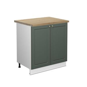 Vicco SPODNÁ SKRINKA POD DREZ Fame-Line Zelený a zlatý vidiecky dom 80 cm , AP Oak vyobraziť
