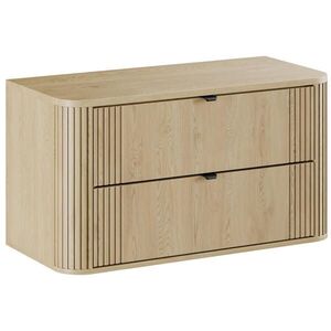 Badplaats SKRINKA POD UMÝVADLO Cremona 2 zásuvka dub - 100 x 46 x 54 cm vyobraziť