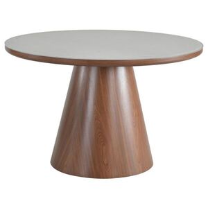 MID.YOU JEDÁLENSKÝ STÔL, tmavosivá, farba vlašského orecha, 120/76 cm vyobraziť