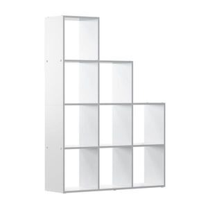 Vicco SCHODISKOVÁ POLICA Aramis biely 103.5 x 144 cm 9 priehradiek vyobraziť