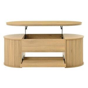 Flora Grace KONFERENČNÝ stolík s výklopnou doskou 110/55, 5 cm, MDF, prírodný vyobraziť