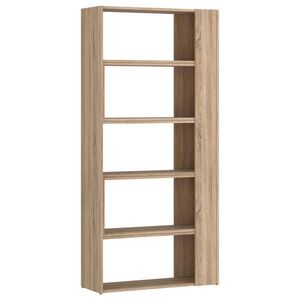 REGÁL, dub sonoma, 82-146/180/35 cm vyobraziť