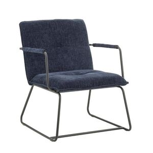 MID.YOU KRESLO, textil, modrá vyobraziť