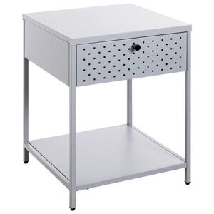 NOČNÝ STOLÍK, sivá, 40/53/40 cm vyobraziť