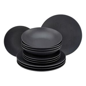 Creatable JEDÁLENSKÝ SERVIS Soft Touch Black 12-dielne vyobraziť