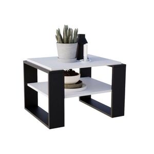 CraftPAK KONZOLOVÝ STOLÍK z drevotriesky, obdĺžnikový, stabilný, biely, 44/54/63 cm vyobraziť