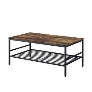 Vicco KONFERENČNÝ STOLÍK Fyrk Dub Goldkraft/čierna 106 x 60 cm s policou vyobraziť