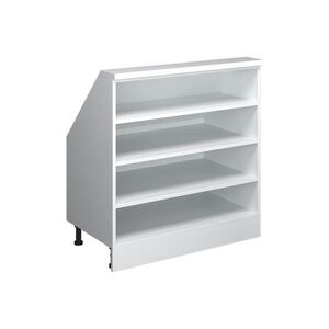 Vicco SKRIŇA POD ŠIKMÚ STRECHU Rion biely 80 x 81.6 cm so 4 priehradkami vyobraziť