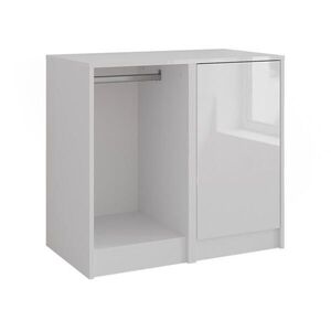 Vicco KOMODA Sherry Biela/biela s vysokým leskom 80.2 x 76 cm 2 časti vyobraziť
