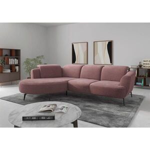 Sit & More ROHOVÁ SEDAČKA, textil, baklažánová vyobraziť