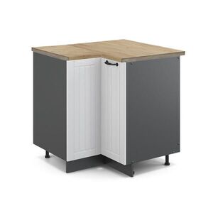 Vicco ROHOVÁ SPODNÁ SKRINKA Fame-Line Biely vidiecky dom 80.5 cm , AP Oak vyobraziť