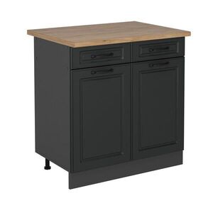 Vicco KUCHYNSKÁ SPODNÁ SKRINKA R-Line Antracitový vidiecky dom 80 cm , AP Oak vyobraziť
