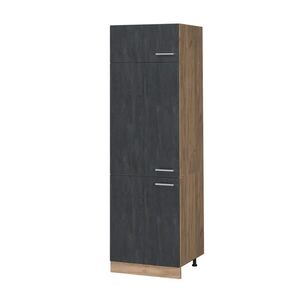 Vicco CHLADNIČKA R-Line Čierny betón 60 cm vyobraziť