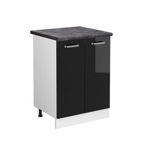 Vicco KUCHYNSKÁ SPODNÁ SKRINKA R-Line Čierny vysoký lesk 60 cm , AP Antracit vyobraziť