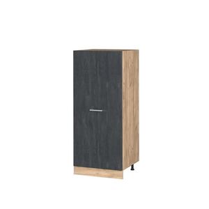 Vicco VYSOKÁ SKRIŇA R-Line Čierny betón 60 cm vyobraziť