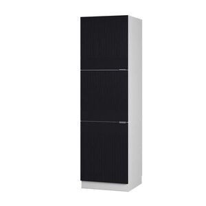 Vicco VYSOKÁ SKRIŇA Fame-Line, Čierny pruhovaný/biely, 60 cm vyobraziť