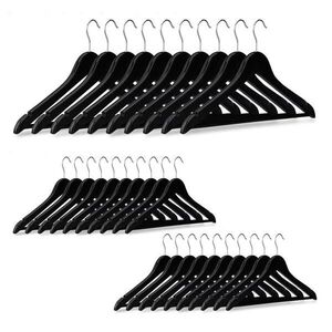 Relaxdays VEŠIAKY Čierne 30-dielny-set drevo 44, 5 cm vyobraziť