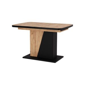Vicco JEDÁLENSKÝ STÔL Fenaro, čierna/dub, 120-160 x 80 cm rozšíriteľná vyobraziť