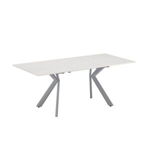 Vicco JEDÁLENSKÝ STÔL Trill, biely/Šedá, 140-190 x 90 cm Rozšíriteľný vyobraziť
