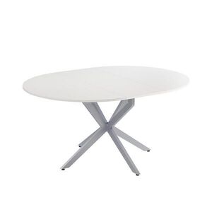 Vicco JEDÁLENSKÝ STÔL Loyd, biely/Šedá, 120 x 76.5 cm Rozšíriteľný vyobraziť