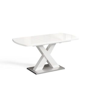 Vicco JEDÁLENSKÝ STÔL Chinto, biely, 120-160 x 80 cm Rozšíriteľný vyobraziť
