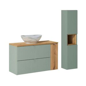 Petits-meubles KÚPEĽŇOVÝ NÁBYTOK 100.4cm Jade 2-dielna súprava Zelená vyobraziť