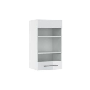 Vicco KUCHYNSKÁ SKLENENÁ SKRINKA Fame-Line Biely vysoký lesk 40 cm vyobraziť