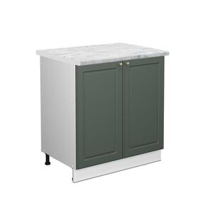 Vicco SPODNÁ SKRINKA POD DREZ Fame-Line Zelený a zlatý vidiecky dom 80 cm , AP Marble vyobraziť