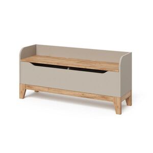 VitaliSpa KOMODA NA HRAČKY Malia Kašmír/Remeselník 107.2 x 50 cm so sedadlom vyobraziť
