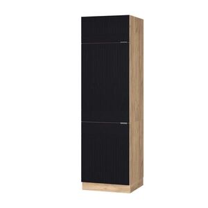 Vicco CHLADNIČKA Fame-Line Čierny pruhovaný 60 cm vyobraziť