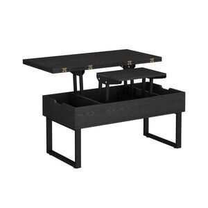Vicco KONFERENČNÝ STOLÍK Lifty čierna 100 x 50 cm s funkciou zdvíhania vyobraziť