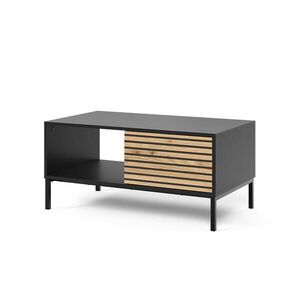 Vicco KONFERENČNÝ STOLÍK Eliza Goldkraft dub/antracit 90 x 50 cm so zásuvkou vyobraziť