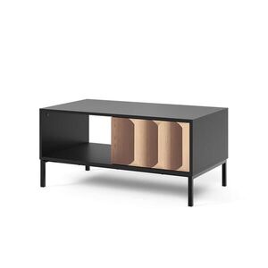 Vicco KONFERENČNÝ STOLÍK Eliza Čierna/dubová 90 x 50 cm so zásuvkou vyobraziť