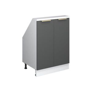 Vicco ŠIKMÁ SKRIŇA Rion Antracitové zlato 60 x 81.6 cm s 2 dverami vyobraziť