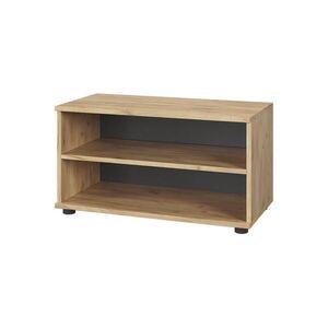Vicco SKRINKA DO OBÝVAČKY Berno Goldkraft dub/antracit 70.8 x 38.9 cm s 2 priehradkami vyobraziť