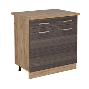 Vicco KUCHYNSKÁ SPODNÁ SKRINKA R-Line Ušľachtilá šedá 80 cm , AP Oak vyobraziť
