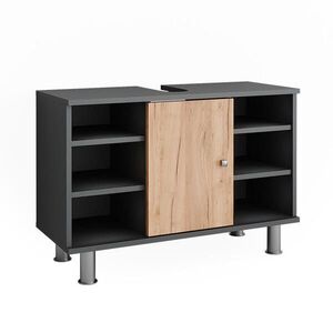 Vicco SKRINKA pod umývadlo Fynn Antracit/zlatý dub 80 x 54 cm vyobraziť