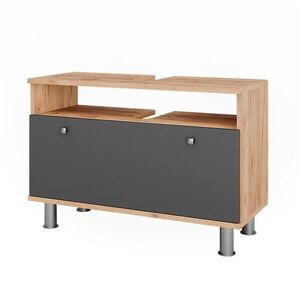 Vicco SKRINKA pod umývadlo Fynn dub/antracit 80.2 x 54 cm so zásuvkou vyobraziť