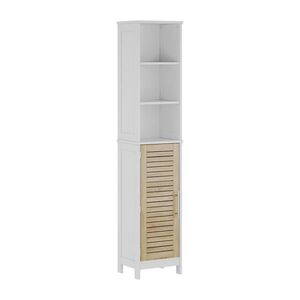 Vicco KÚPEĽŇOVÁ SKRINKA Looma Biela/dubová 35 x 173 cm so 6 priehradkami vyobraziť