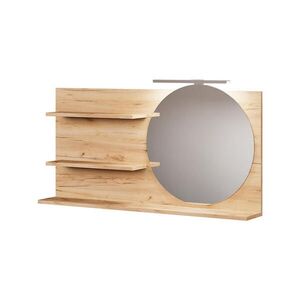 Vicco ZRKADLOVÁ POLICA Avena dub 100 x 50 cm s 3 otvorenými priehradkami vyobraziť