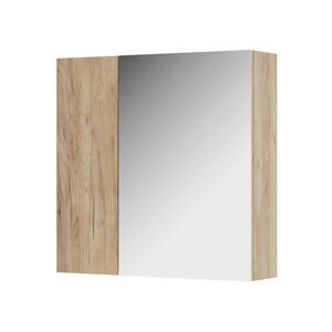 Vicco KÚPEĽŇOVÁ ZRKADLOVÁ SKRINKA Leopold Dub Goldkraft 60 x 59.2 cm S policami a 1 zrkadlovými dvierkami vyobraziť